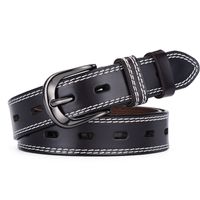 Simple Style Solid Color Pu Leather Alloy Women's Leather Belts 1 Piece sku image 3