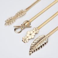 Casual Leaf Metal Plating Women's Chain Belts 1 Piece main image 4