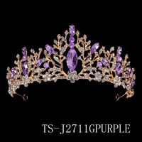Simple Style Crown Alloy Plating Crown 1 Piece sku image 6