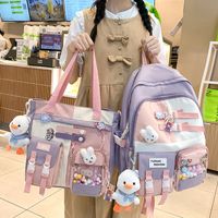 Waterproof 19 Inch School Backpack School Daily School Backpacks main image 6