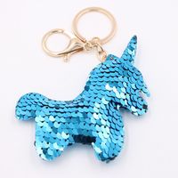 Cute Star Dolphin Sequin Plating Keychain sku image 15