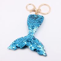 Cute Star Dolphin Sequin Plating Keychain sku image 19