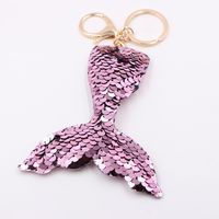 Cute Star Dolphin Sequin Plating Keychain sku image 20