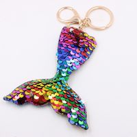 Cute Star Dolphin Sequin Plating Keychain sku image 18