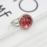 1 Piece Simple Style Star Alloy Plating Artificial Gemstones Women's Open Ring sku image 15