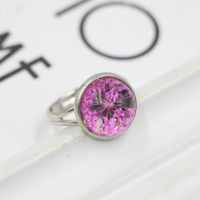 1 Piece Simple Style Star Alloy Plating Artificial Gemstones Women's Open Ring sku image 23
