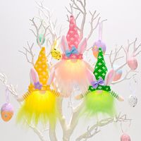 Easter Rabbit Doll Pp Pvc Party Hanging Ornaments 1 Piece main image 4