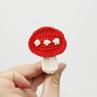 Sweet Fruit Combed Cotton Knitting Hair Clip 1 Piece sku image 1