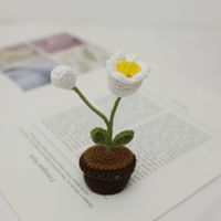 Cartoon-stil Blume Baumwollfaden Nachgemachte Pflanzen 1 Stück sku image 11