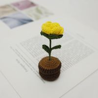 Cartoon-stil Blume Baumwollfaden Nachgemachte Pflanzen 1 Stück sku image 5