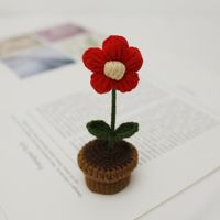 Cartoon Style Flower Cotton Thread Imitation Plants 1 Piece sku image 6