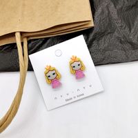 1 Pair Cute Fruit Metal Women's Ear Studs sku image 22