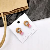 1 Pair Cute Fruit Metal Women's Ear Studs sku image 24