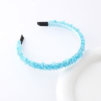 Sweet Solid Color Artificial Crystal Hair Band 1 Piece sku image 4