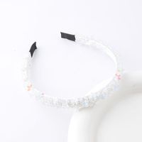 Sweet Solid Color Artificial Crystal Hair Band 1 Piece sku image 5