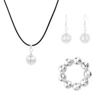 Simple Style Round Alloy Patchwork Unisex Jewelry Set main image 1