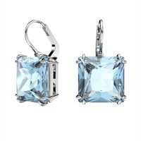 Fashion Geometric Alloy Diamond Artificial Crystal Women's Drop Earrings main image 4