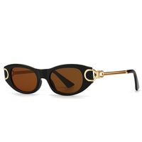 Fashion Streetwear Solid Color Resin Special-shaped Mirror Full Frame Women's Sunglasses main image 2