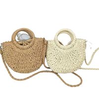 Women's Small All Seasons Straw Vintage Style Straw Bag main image 6