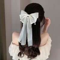 Fashion Bow Knot Cloth Ribbon Hair Clip 1 Piece main image 4