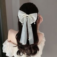 Fashion Bow Knot Cloth Ribbon Hair Clip 1 Piece sku image 2