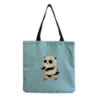 Women's Casual Animal Letter Shopping Bags sku image 2