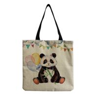Women's Casual Animal Letter Shopping Bags sku image 13