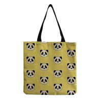 Women's Casual Animal Letter Shopping Bags sku image 8