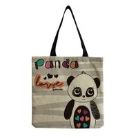 Women's Casual Animal Letter Shopping Bags sku image 12