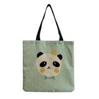Women's Casual Animal Letter Shopping Bags sku image 4