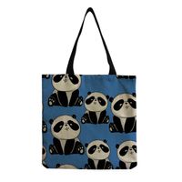 Women's Casual Animal Letter Shopping Bags sku image 7
