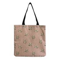 Women's Casual Animal Letter Shopping Bags sku image 19