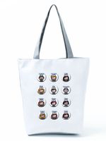 Women's Basic Letter Polyester Shopping Bags sku image 12