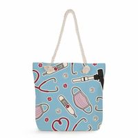 Women's Classic Style Nurse Canvas Shopping Bags sku image 14