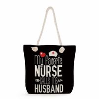 Women's Classic Style Nurse Canvas Shopping Bags sku image 27
