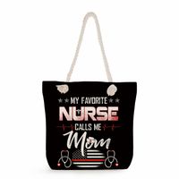 Women's Classic Style Nurse Canvas Shopping Bags sku image 28