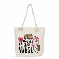 Women's Classic Style Nurse Canvas Shopping Bags sku image 29