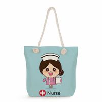 Women's Classic Style Nurse Canvas Shopping Bags sku image 30