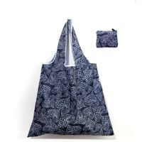 Cute Pastoral Flower Polyester Composite Needle Punched Cotton Shopping Bags sku image 45