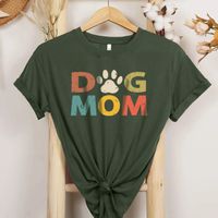 Women's T-shirt Short Sleeve T-shirts Printing Casual Mama Letter main image 1