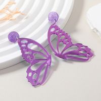 Vacation Butterfly Arylic Hollow Out Women's Drop Earrings main image 1