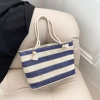 Women's All Seasons Straw Classic Style Shoulder Bag main image 3