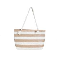 Women's All Seasons Straw Classic Style Shoulder Bag sku image 3