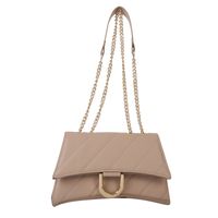 Women's All Seasons Pu Leather Basic Shoulder Bag sku image 1