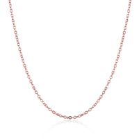 Simple Style Solid Color Stainless Steel Plating Necklace sku image 3
