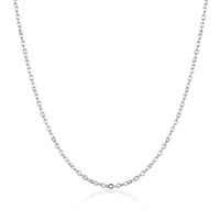 Simple Style Solid Color Stainless Steel Plating Necklace sku image 1
