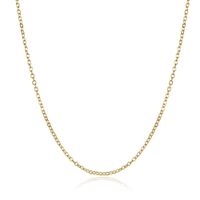 Simple Style Solid Color Stainless Steel Plating Necklace sku image 2