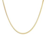 Simple Style Solid Color Stainless Steel Plating Necklace sku image 7