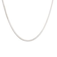 Simple Style Solid Color Stainless Steel Plating Necklace sku image 6
