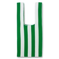 Women's Basic Stripe Polyester Shopping Bags sku image 11